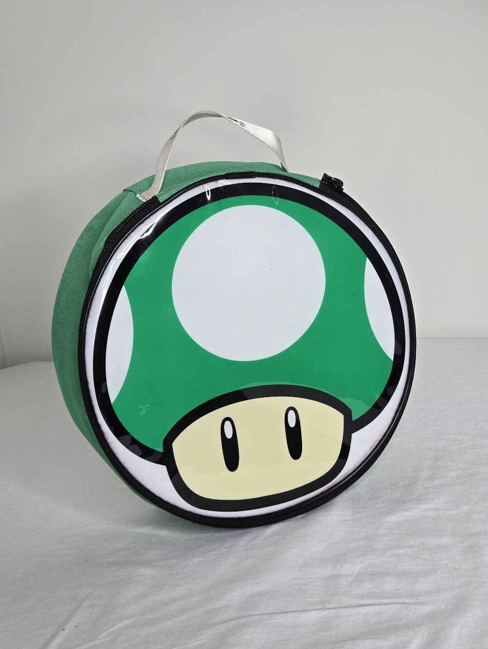 Kids Green Mushroom Lunch Bag - Super Mario
